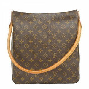 Louis Vuitton Monogram Looping GM Shoulder Bag Brown